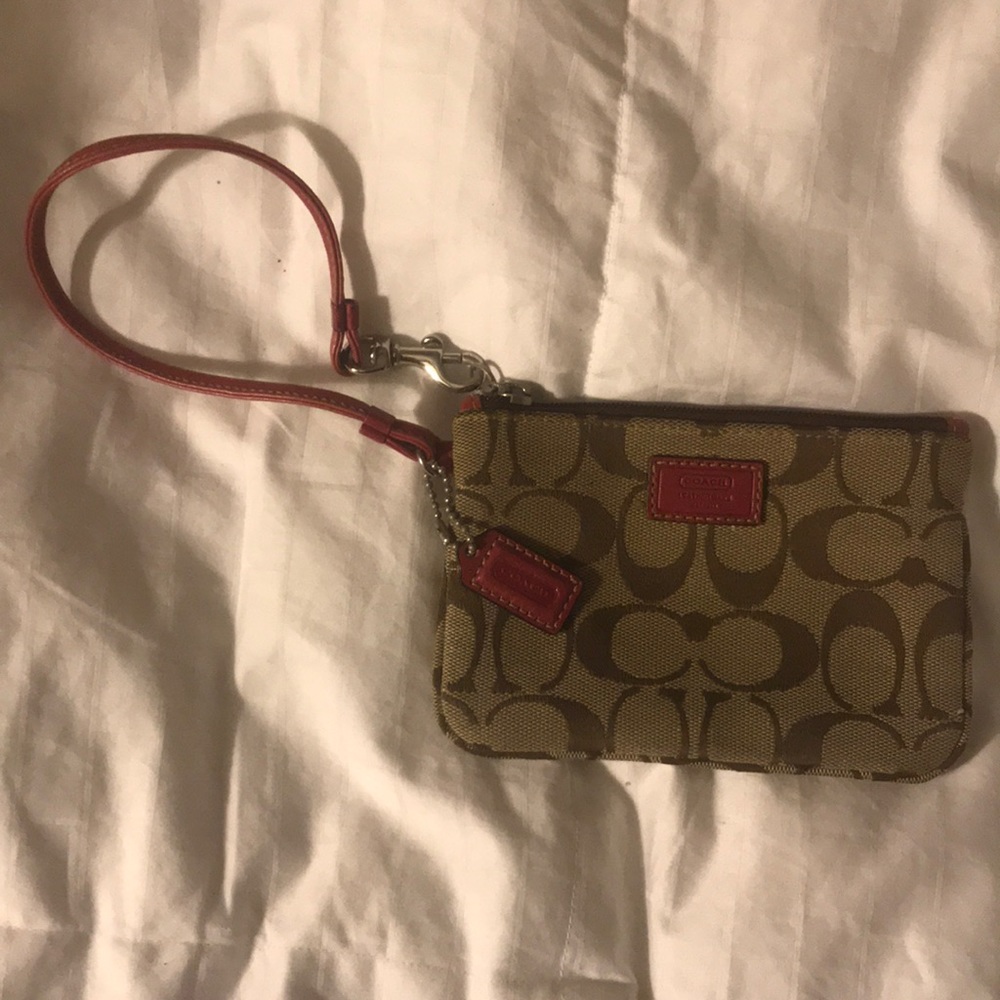 Coach wristlet